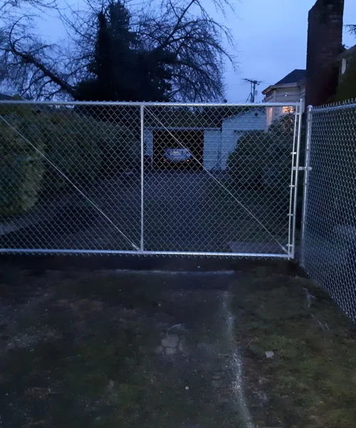 Chain Link Gate in Auburn